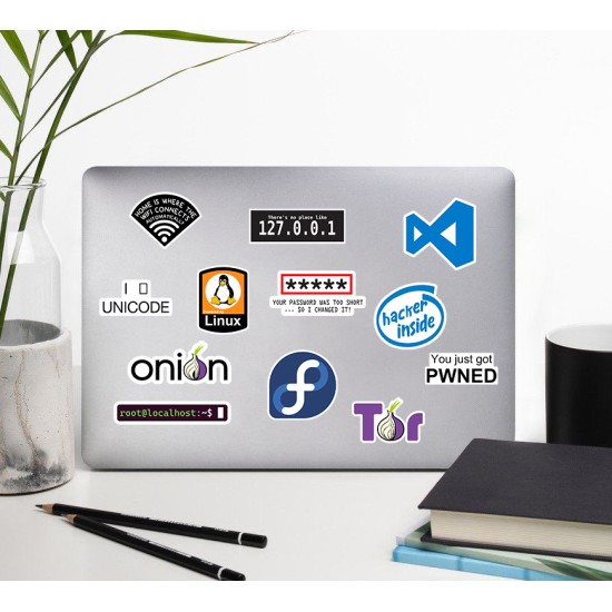 Yazılım & Yazılımcı Laptop Notebook Tablet Sticker P7
