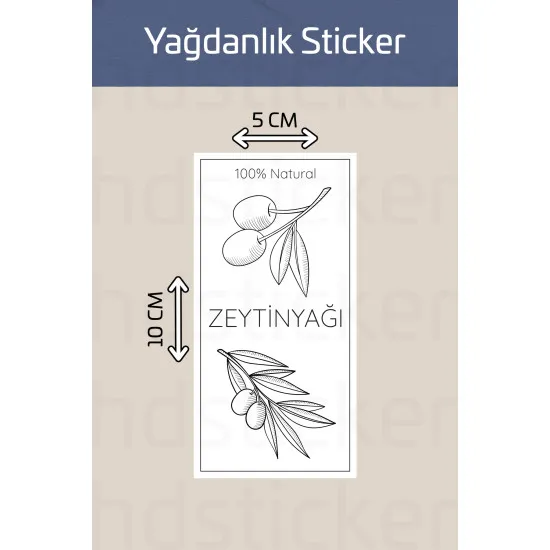 Yıkanabilir 2 Adet Yağdanlık Yağlık Zeytinyağı Ayçiçek Yağı Şişe Sticker Etiket P1 Yıkanabilir 2 Adet Yağdanlık Yağlık Zeytinyağı Ayçiçek Yağı Şişe Sticker Etiket P1
