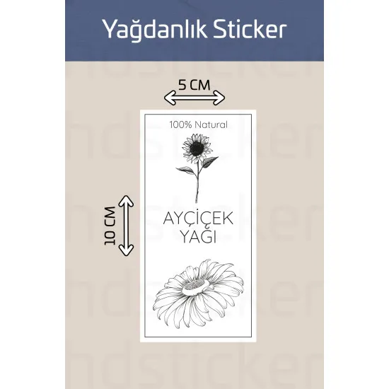 Yıkanabilir 2 Adet Yağdanlık Yağlık Zeytinyağı Ayçiçek Yağı Şişe Sticker Etiket P1 Yıkanabilir 2 Adet Yağdanlık Yağlık Zeytinyağı Ayçiçek Yağı Şişe Sticker Etiket P1