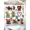 Yılbaşı Yeni Yıl Temalı Sticker Seti Etiket Paket 2