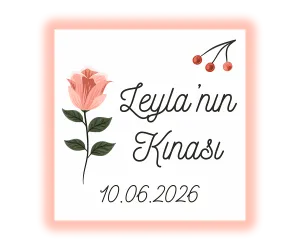 Söz, Nişan, Düğün Etiketleri ve Kişiye Özel Hediyelik Stickerlar