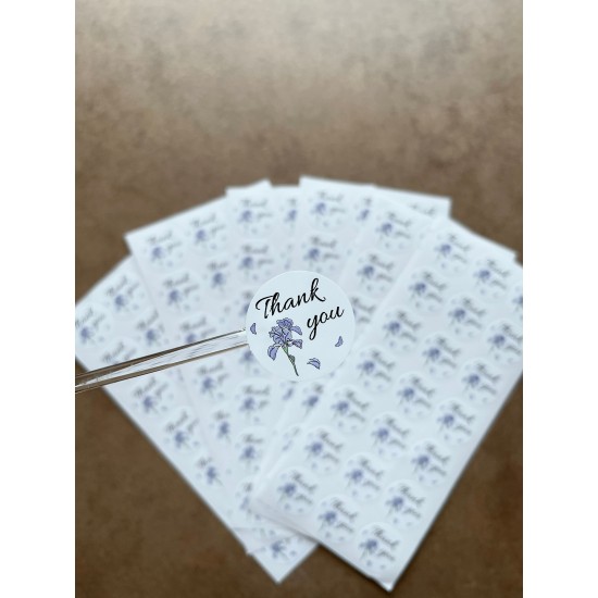 126 Adet Thank You Sticker - 3 cm Yuvarlak Etiket - Hediye Ambalaj Paketleme Etiketi 126 Adet Thank You Sticker - 3 cm Yuvarlak Etiket - Hediye Ambalaj Paketleme Etiketi