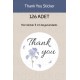 126 Adet Thank You Sticker - 3 cm Yuvarlak Etiket - Hediye Ambalaj Paketleme Etiketi 126 Adet Thank You Sticker - 3 cm Yuvarlak Etiket - Hediye Ambalaj Paketleme Etiketi