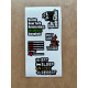 Yazılım & Yazılımcı Software Developer Laptop Notebook Tablet Etiket Sticker Set P41